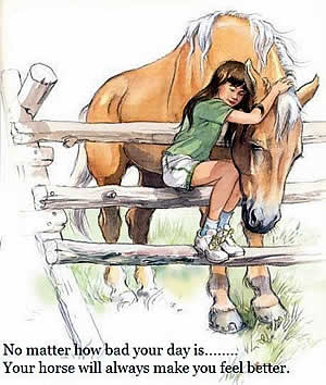 Картинка: девушка обнимает лошадь в леваде